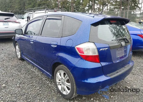 2009 Honda Fit Sport из США, поврежденный, VIN JHMGE88469S029086